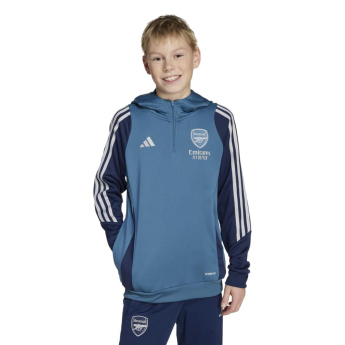 FC Arsenal gyerek kapucnis pulóver Track blue
