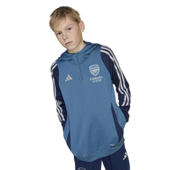 FC Arsenal gyerek kapucnis pulóver Track blue