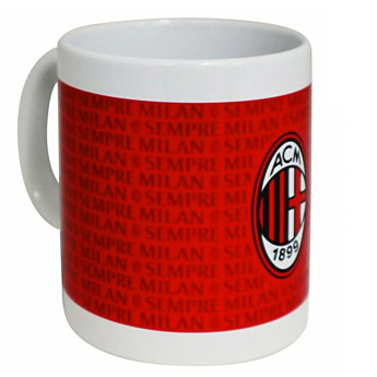 AC Milan bögre Crest red