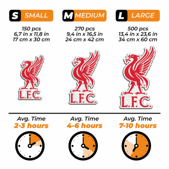 FC Liverpool fa puzzle Liver Bird 270 pcs