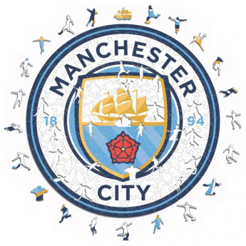 Manchester City fa puzzle Crest 500 pcs