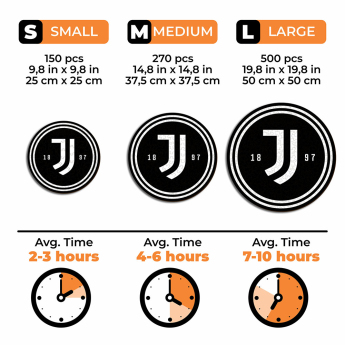 Juventus fa puzzle Crest 270 pcs