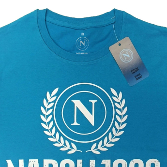 SSC Napoli férfi póló Crest blue