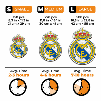 Real Madrid fa puzzle Crest 500 pcs