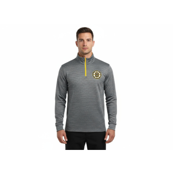 Boston Bruins férfi pulóver Quarter Zip