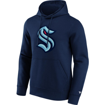 Seattle Kraken férfi kapucnis pulóver Primary Logo Graphic navy
