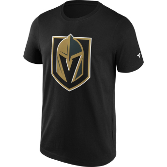Vegas Golden Knights férfi póló Primary Logo Graphic black