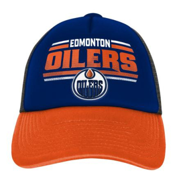 Edmonton Oilers gyerek flat siltes sapka Essentials Snapback Trucker