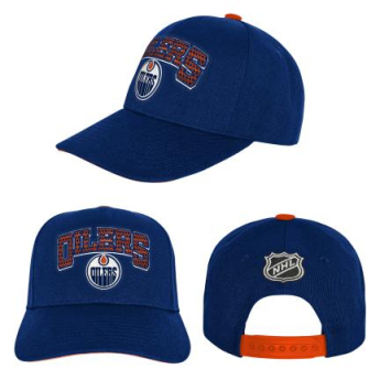 Edmonton Oilers gyerek flat siltes sapka Essentials Procrown