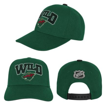 Minnesota Wild gyerek flat siltes sapka Essentials Procrown
