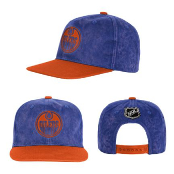 Edmonton Oilers gyerek flat siltes sapka True Retro Deadstock Snapback