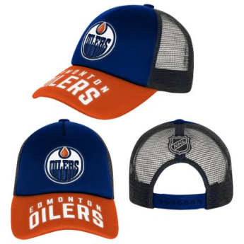 Edmonton Oilers gyerek baseball sapka True Retro Meshback Trucker