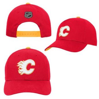 Calgary Flames gyerek baseball sapka Precurved Snap