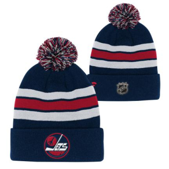 Winnipeg Jets gyerek téli sapka Cuffed Beanie With Pom
