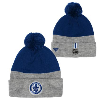 Toronto Maple Leafs gyerek téli sapka Draft Cuffed Beanie With Pom