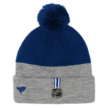 Toronto Maple Leafs gyerek téli sapka Draft Cuffed Beanie With Pom