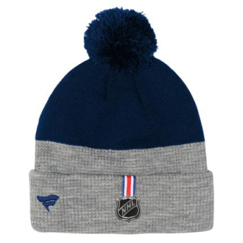 New York Rangers gyerek téli sapka Draft Cuffed Beanie With Pom