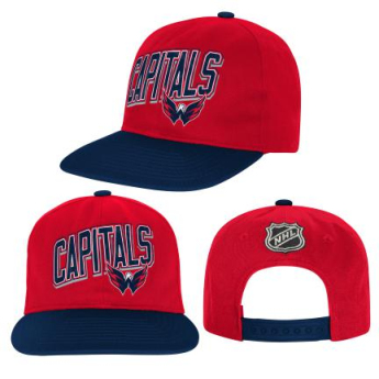 Washington Capitals gyerek flat siltes sapka Essentials Deadstock Snapback