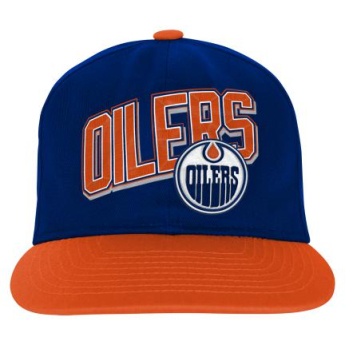 Edmonton Oilers gyerek flat siltes sapka Essentials Deadstock Snapback