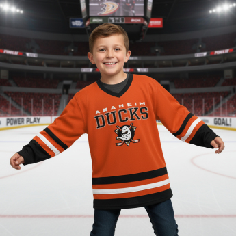 Anaheim Ducks gyerek jégkorong mez Fashion Hockey Jersey