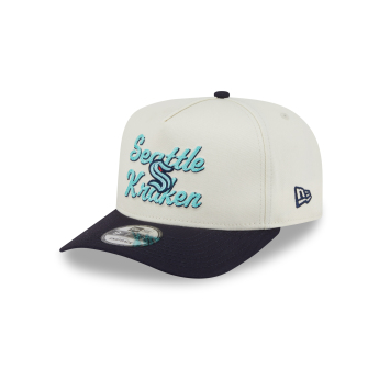 Seattle Kraken baseball sapka New Era 950AF Chainstitch white