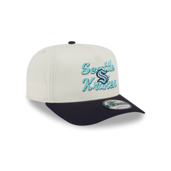 Seattle Kraken baseball sapka New Era 950AF Chainstitch white