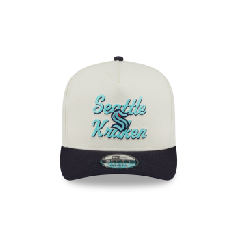 Seattle Kraken baseball sapka New Era 950AF Chainstitch white