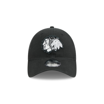 Chicago Blackhawks baseball sapka New Era 920 Stamp balck