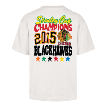 Chicago Blackhawks férfi póló Starside 47 Foundation Tee white