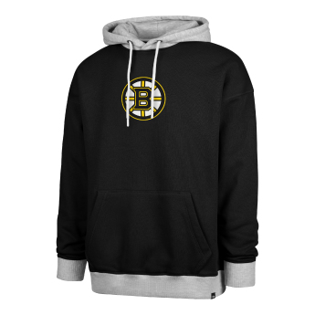 Boston Bruins férfi kapucnis pulóver 47 Patch Drop Shoulder Hood black