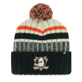 Anaheim Ducks téli sapka Long Range 47 Cuff Knit Natural