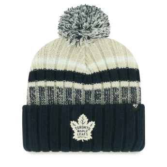 Toronto Maple Leafs téli sapka Long Range 47 Cuff Knit Natural