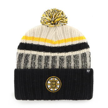 Boston Bruins téli sapka Long Range 47 Cuff Knit Natural