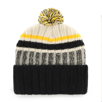 Boston Bruins téli sapka Long Range 47 Cuff Knit Natural