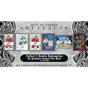 NHL dobozok NHL hokikártyák 2025-26 Upper Deck Artifacts Blaster Box