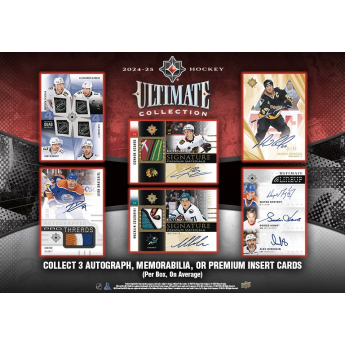 NHL dobozok NHL hokikártyák 2024-25 Upper Deck Ultimate Hobby Box