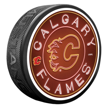 Calgary Flames korong Neon