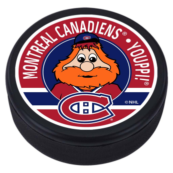 Montreal Canadiens korong Youppi Mascot Textured