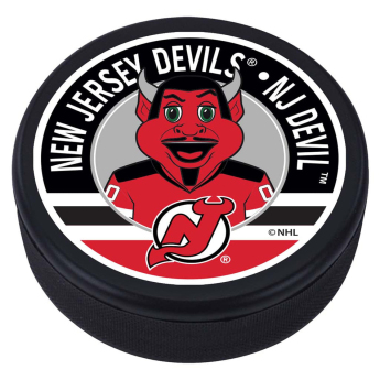 New Jersey Devils korong NJ Devil Mascot Textured