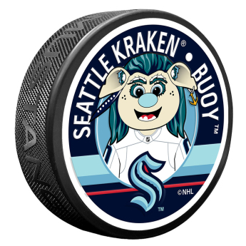 Seattle Kraken korong Buoy Mascot Textured