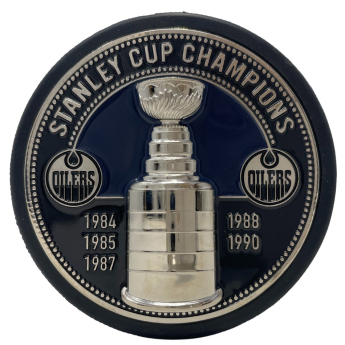 Edmonton Oilers korong Ultra 3D Stanley Cup Medallion