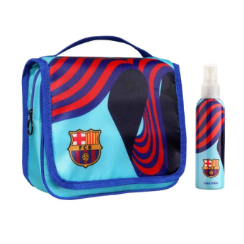 FC Barcelona pipere táska blue + body cologne 150 ml