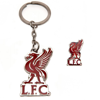 FC Liverpool kulcstartó és kitűző design set