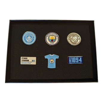 Manchester City kitűző szett 6pc