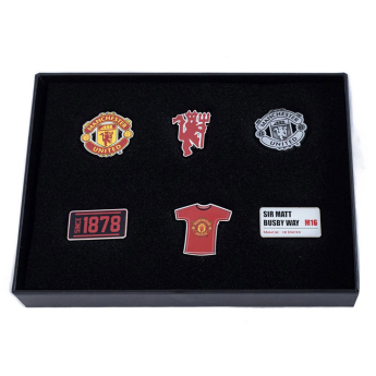 Manchester United kitűző szett 6pc