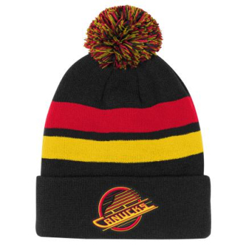 Vancouver Canucks gyerek téli sapka Cuffed Beanie With Pom black