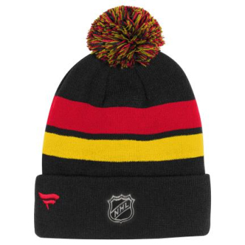 Vancouver Canucks gyerek téli sapka Cuffed Beanie With Pom black