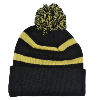 FC Arsenal téli sapka Bobble Stripe gold