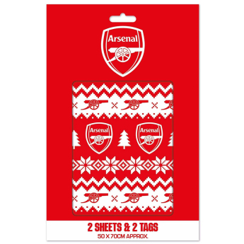 FC Arsenal csomagolópapír Christmas 2 pcs