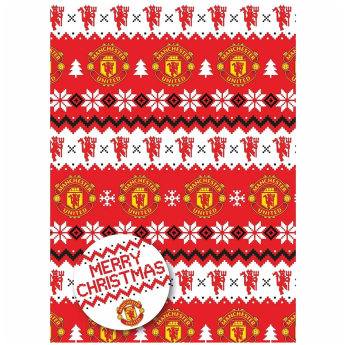 Manchester United csomagolópapír Christmas 2 pcs